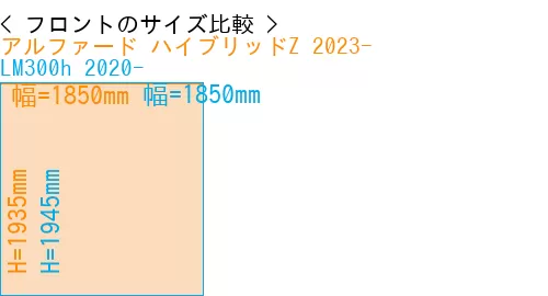 #アルファード ハイブリッドZ 2023- + LM300h 2020-